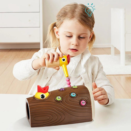 FeedingBird™-Jouets magnétique attrape-ver | Jeux enfants - Éduca-Jeux